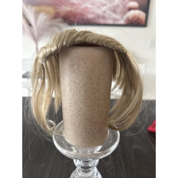 Neat Bangs Clip in on Fringe Hair Extensions Thick Thin As Human Front Hairpiece - Picture 4 of 8